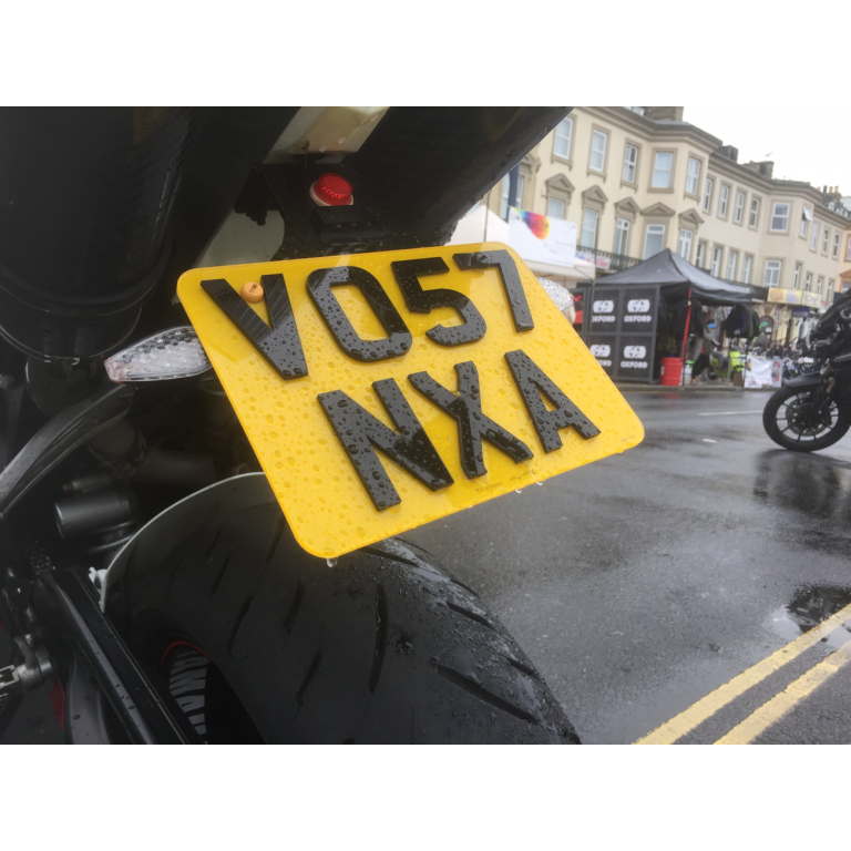 Small Legal Number Plates For Motorcycles, Quadbikes & ATV's