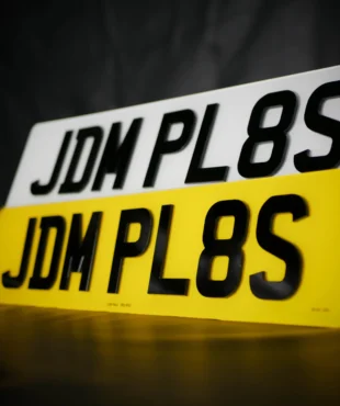 4D 3mm Number Plate Standard UK Size scaled | JDM Plates | 14th March 2025