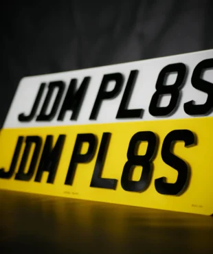 4D 5mm Number Plate Standard UK Size scaled | JDM Plates | 11th February 2025