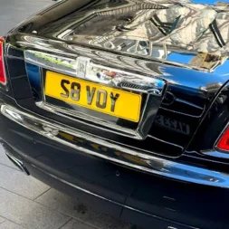 High-quality, road-legal private number plate by JDM Plates