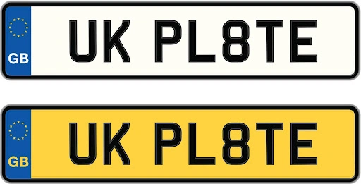 Personalised number plate options for UK vehicles