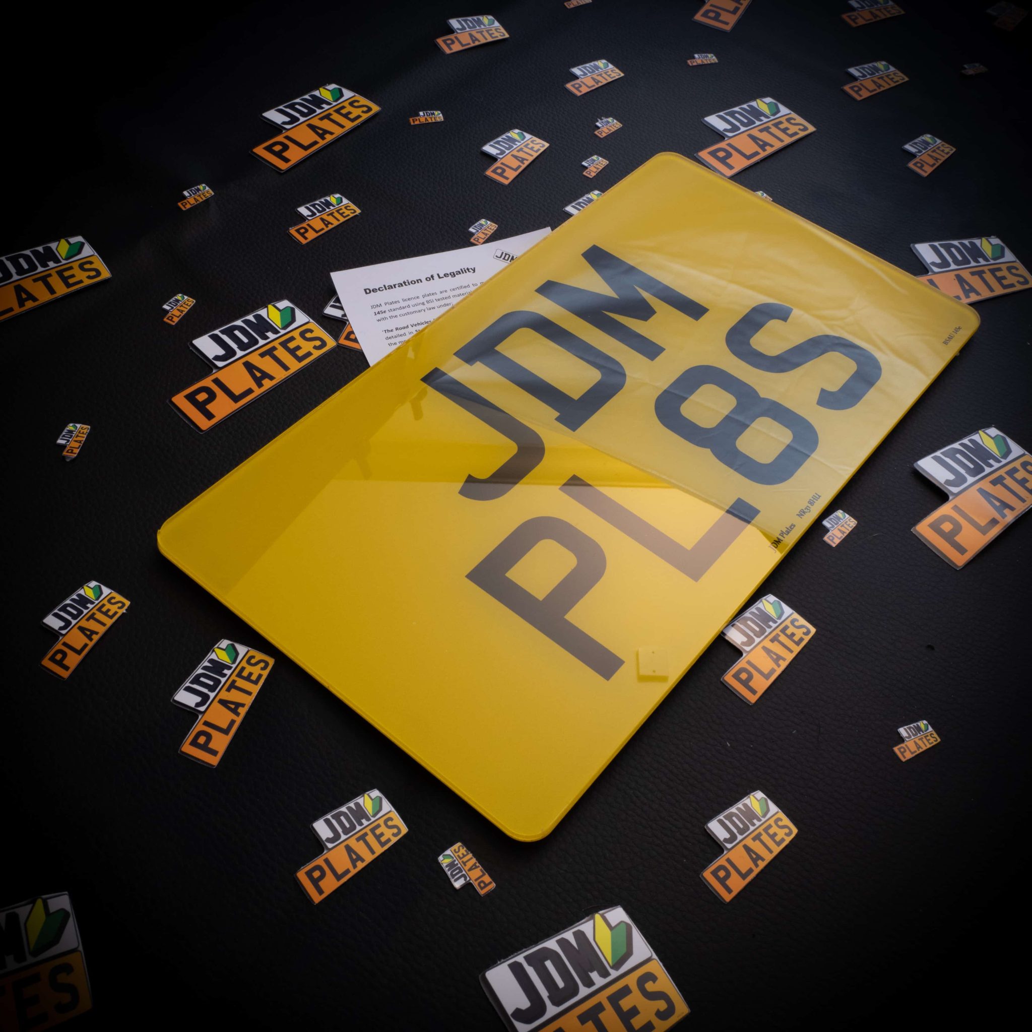 Printed Number Plates For Imported Vehicles