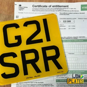 Private Number Plates Private Registration Plates | JDM Plates | 19th January 2025